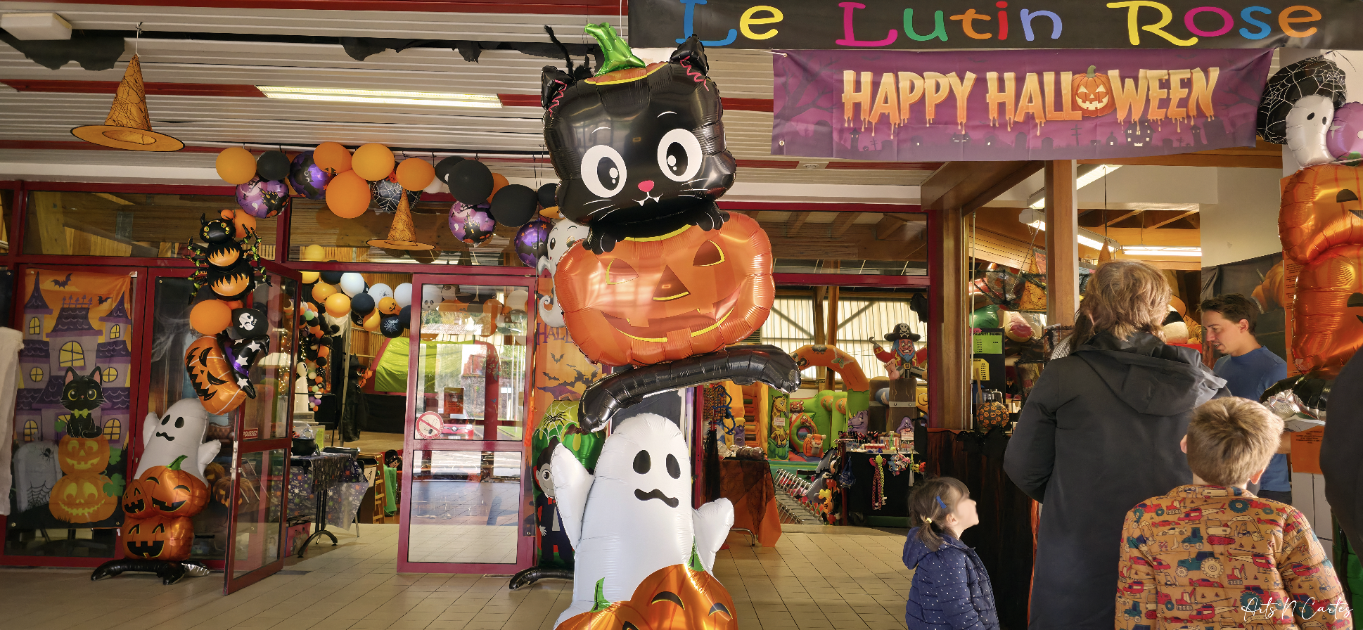 le lutin rose d'halloween
